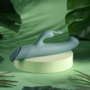 SATIN SWIRL RABBIT GREEN
