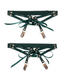 INDICA LACED UP GARTERS GREEN