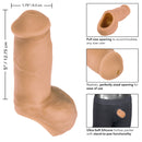 5" STAND TO PEE PACKING PENIS TAN