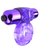 FANTASY SUPER RING VIBRATING C*CK RING PURPLE