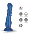 AURORA 7" VIBRATING DILDO