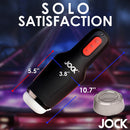 JOCK SUCKING & VIBRATING MASTURBATOR