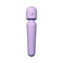 Back of the Lilac Love Wand showing the swirl-textured handle
