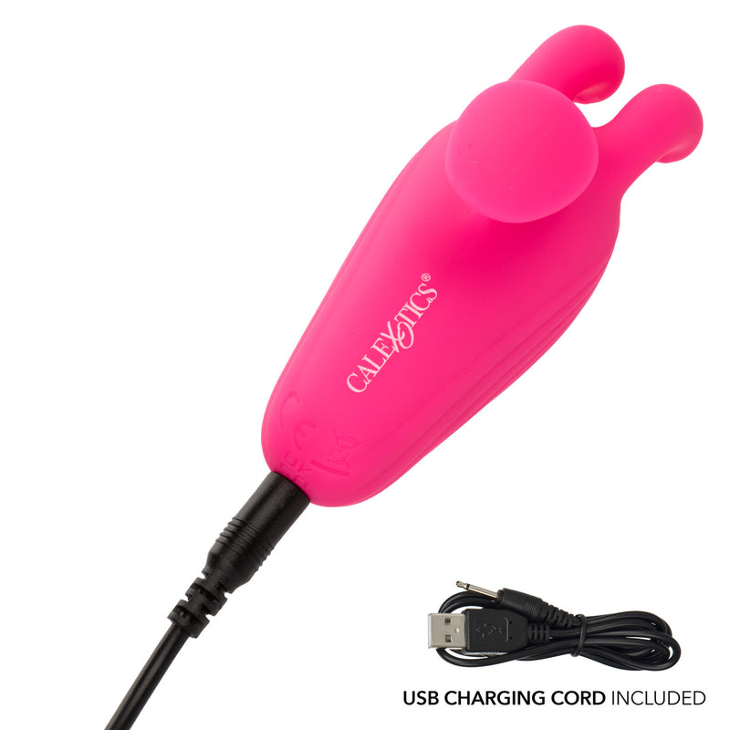 NEON VIBES THE KISSING BUNNY PINK