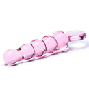 GLAS 7.5" QUINTESSENCE BEADED ANAL SLIDER