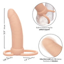 PERFORMANCE MAXX VIBRATING THICK DUAL PENETRATOR WHITE