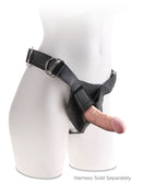 KING C*CK PLUS TRIPLE DENSITY 6" DILDO LIGHT