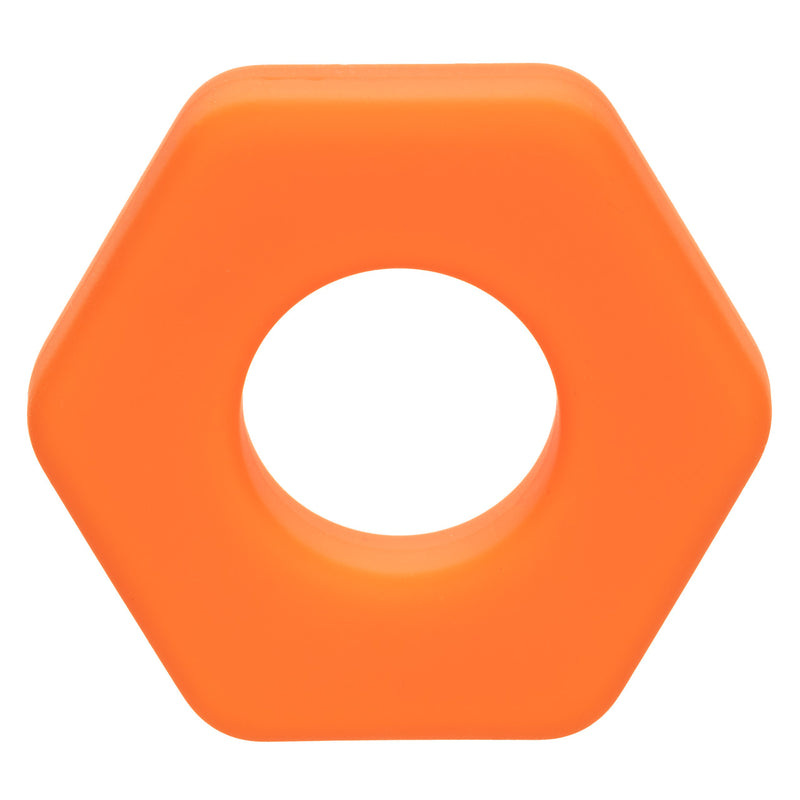 ALPHA SEXAGON RING ORANGE