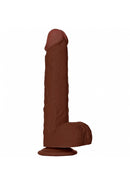 REALROCK 8" DILDO BROWN