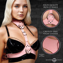 MASTER SERIES VIXEN CHEST HARNESS PINK