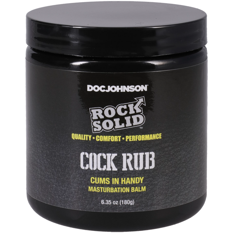 ROCK SOLID C**K RUB CREAM 6.35OZ