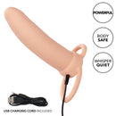 PERFORMANCE MAXX VIBRATING THICK DUAL PENETRATOR WHITE