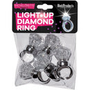 BACHELORETTE PARTY LIGHT UP DIAMOND RINGS