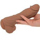 STUDS BICK DICK ENERGY VIBRATOR BROWN 7.5"