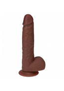 REALROCK ULTRA REALISTIC VIBRATING 7" DILDO BROWN