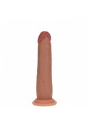 REALROCK SLIDING SKIN 7" DILDO TAN