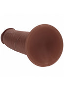 REALROCK SLIDING SKIN 8" DILDO BROWN