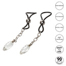 NIPPLE PLAY NON-PIERCING CRYSTAL TEARDROP JEWELRY