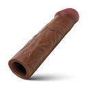 JOCK ENHANCER 1.5" REALISTIC PENIS EXTENSION DARK