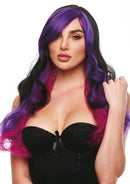 PLEASURE WIGS BRANDI BLACK &PURPLE