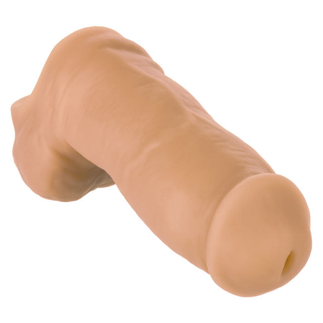 5" STAND TO PEE PACKING PENIS TAN