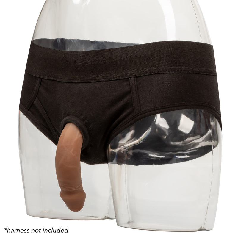 PACKER GEAR 5" PENIS BROWN