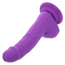 NEON STUDS 6" DILDO PURPLE