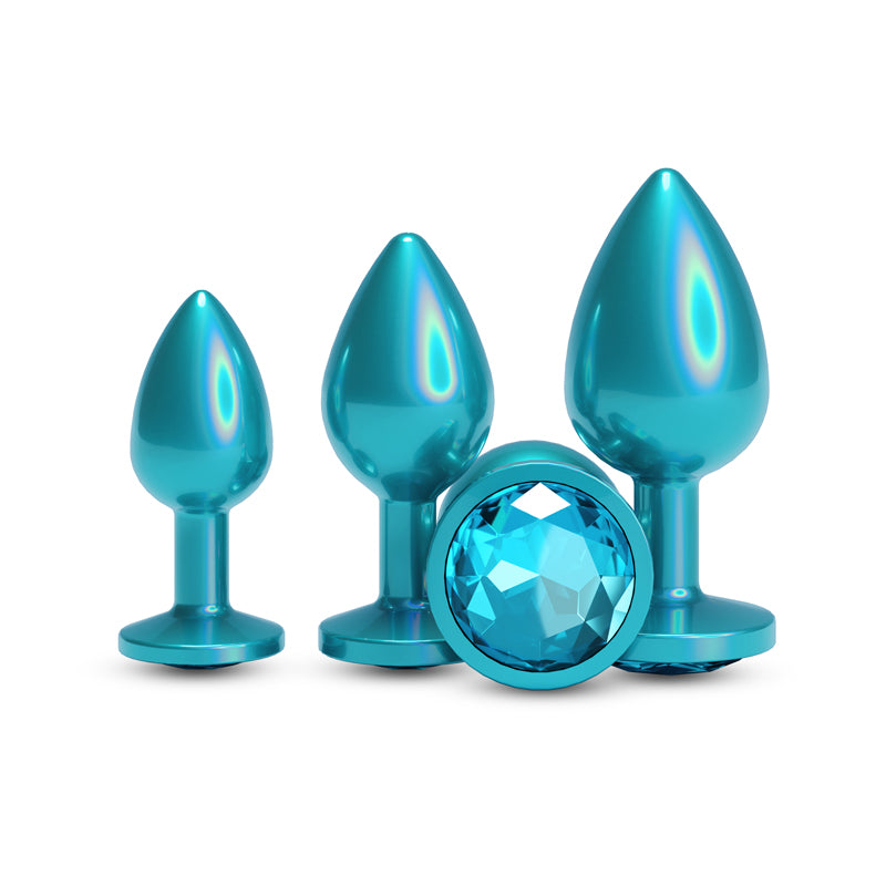REAR ASSESTS TRAINER KIT TEAL PLUGS WITH TEAL GEM
