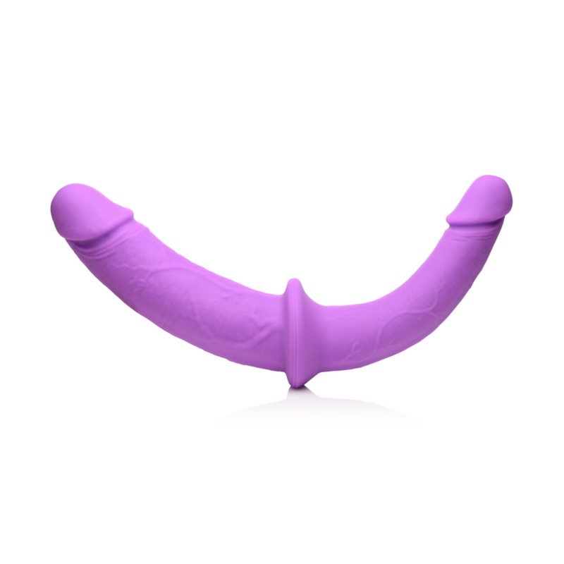 STRAP U DOUBLE CHARMER DOUBLE ENDED DILDO & STAP ON HARNESS