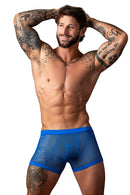 FISHNET SHORTS BLUE SMALL
