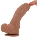 STUDS BICK DICK ENERGY VIBRATOR BROWN 7.5"