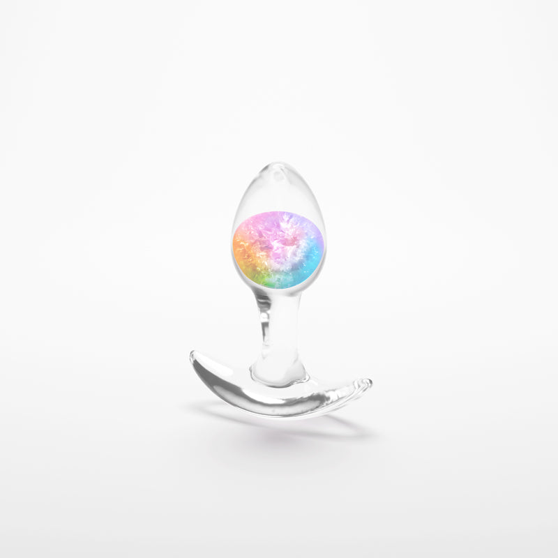 COSMIC GLAMS ANAL PLUG SMALL RAINBOW