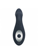 LEVELZ VIBRATING & ROTATING ANAL PLUG WITH BALL STIMULATOR BLACK