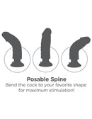 KING COCK 9" VIBRATING DILDO TAN