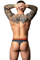 SO COMFY THONG ORANGE & NAVY S/M