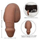 PACKER GEAR 5" PENIS BROWN