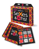 SEXES AND OOHS SEXY TIC TAC TOE SCRATCH OFF GAME
