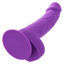 NEON STUDS 6" DILDO PURPLE