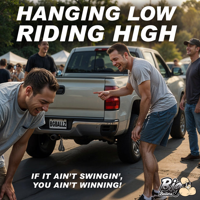 BIG BALLERS TRUCK NUTS BLACK