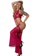 LOVE PLUNGE SET WITH CHAPS CHERRY LARGE