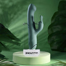 SATIN SWIRL RABBIT GREEN