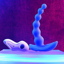 GENDER X BEADED PLEASURE ANAL VIBE BLUE