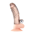 BLUE INE 5.25" VIBRATING PENIS ENHANCING SLEEVE