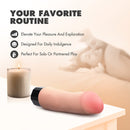 DR SKIN DR AVERY 7.5" VIBRATING DILDO