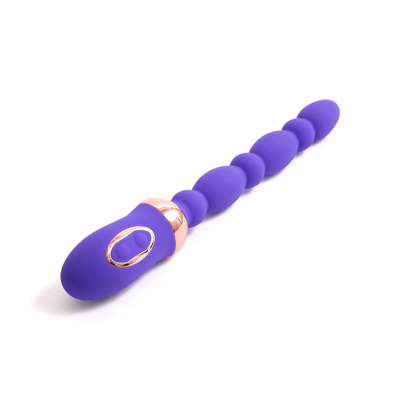 NU SENSUELLE FLEXII ANAL BEADS PURPLE
