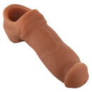 5" STAND TO PEE PACKING PENIS BROWN