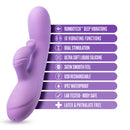 EVELYN RABBIT PURPLE