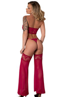 LOVE PLUNGE SET WITH CHAPS CHERRY LARGE