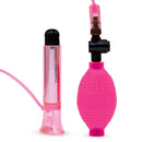 LUX FETISH VIBRATING CLITORAL PUMP WITH QUICK RELEASE