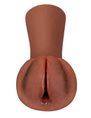 WET P*SSIES SELF LUBRCATING STROKER SLIPPERY SLIT BROWN